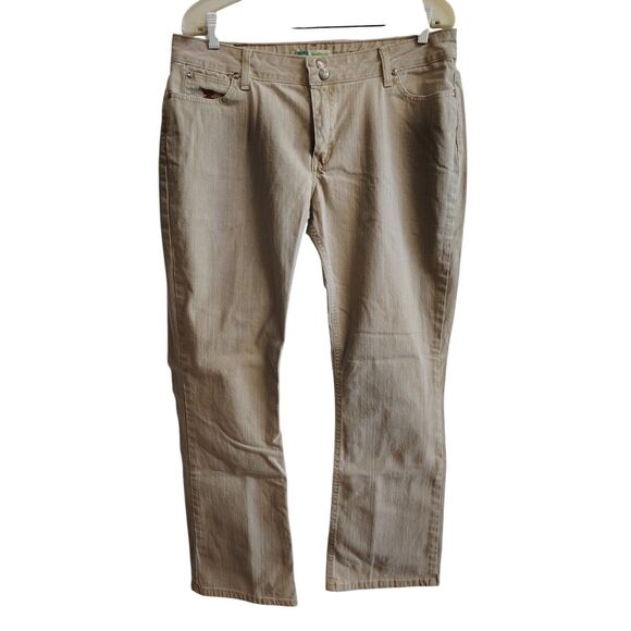 Vintage Wrangler 2000's Low-Rise Straight Leg Tan Jeans 16 - Picture 1 of 10